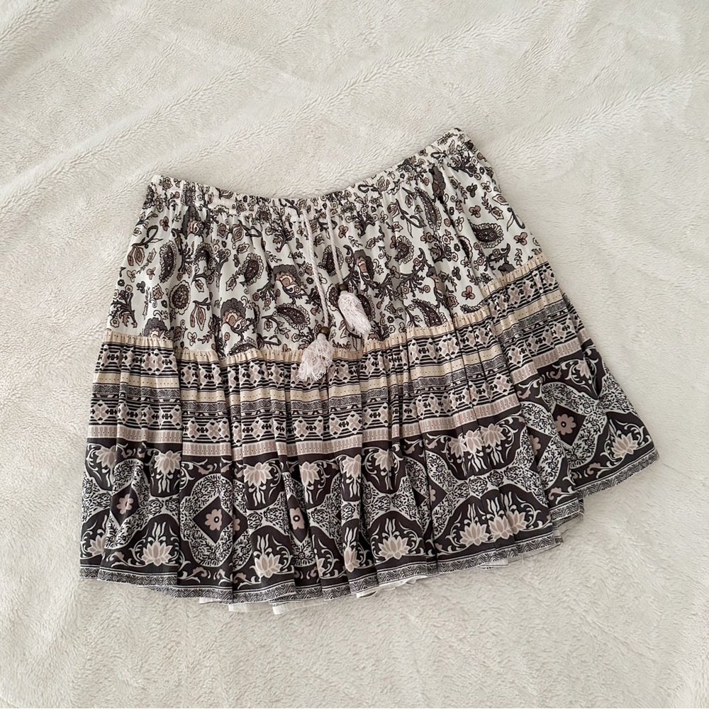🌸 SPELL 🌸 Journey Mini Skirt SMALL